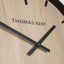 Thomas Kent Woodstock Wall Clock 50cm White/Oak