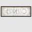 Espresso Mirror 24 X 97cm