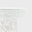 Murano Side Table White 395x395x465mm