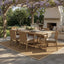 Vancouver Ext Dining Table 2000/2500x1000x750mm
