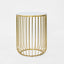 Riley Side Table Gold