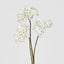 Mini Hydrangea Spray With 3 Heads White