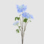 Lace cap Hydrangea Spray 70cm Blue