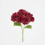 Real Touch Hydrangea 5 Head Bunch Burgundy