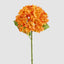 Hydrangea Flower Stem 48cm Orange