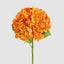 Hydrangea Flower Stem 48cm Orange