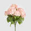 Hydrangea Bush With 7 Heads Pink