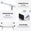 Artiss 2X Clothes Rack Double Rod Airer Rail Coat Stand Adjustable Hanger