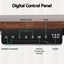 Artiss Electric Standing Desk Adjustable Motorised 120CM L Shaped Rustic Brown