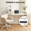 Criss Cross Chair with Wheels & Adjustable Armrests and Electric Standing Desk 140cm with Memory Presets, Ergonomic Cross Legged Chair and Office Desk Set