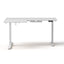 Artiss L-Shape Standing Desk Sit Stand Up Height Adjustable Electric Motorised White