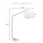 Brooklyn Floor Lamp Black