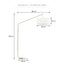 Brooklyn Floor Lamp Gold