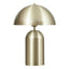 Mushroom Table Lamp Gold