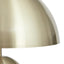 Mushroom Table Lamp Gold