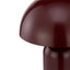 Mushroom Table Lamp Cabernet