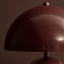 Mushroom Table Lamp Cabernet