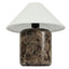 Blake Marble Table Lamp Cocoa