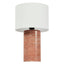 Quinn Marble Table Lamp Terracotta (Set of 2)