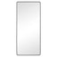 Luna 180cm Rectangle Front Illuminated Mirror Black