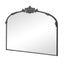 Florence 100cm Baroque Mirror Black