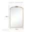 Florence XL 180cm Baroque Mirror Gold