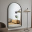 Arden 180cm Arch Mirror Black