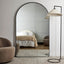 Arden 180cm Arch Mirror Black