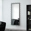 Aria Wavey 180cm Floor Length Mirror Black