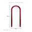 Gigi 180cm Gloss Arch Mirror Cabernet