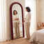 Gigi 180cm Gloss Arch Mirror Cabernet