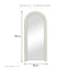 Gigi 180cm Gloss Arch Mirror Cream