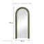 Gigi 180cm Gloss Arch Mirror Green