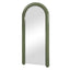 Gigi 180cm Gloss Arch Mirror Green