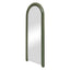 Gigi 180cm Gloss Arch Mirror Green