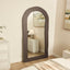 Alex 180cm Arch Mirror Chocolate