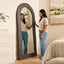 Alex 180cm Arch Mirror Chocolate