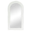 Alex 180cm Arch Mirror White