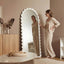Amelie 180cm Arch Mirror White