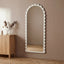 Amelie 180cm Arch Mirror White