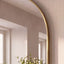 Zoe 120cm Oval Mirror Gold