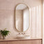 Zoe 120cm Oval Mirror Gold
