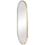 Zoe 120cm Oval Mirror Gold