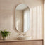Zoe 120cm Oval Mirror White
