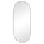 Zoe 120cm Oval Mirror White