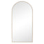 Cindy XXL 200cm Arch Mirror Gold