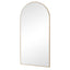 Cindy XXL 200cm Arch Mirror Gold