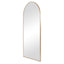 Cindy XXL 200cm Arch Mirror Gold
