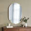 Zoe 90cm Oval Mirror Gold