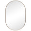 Zoe 90cm Oval Mirror Gold